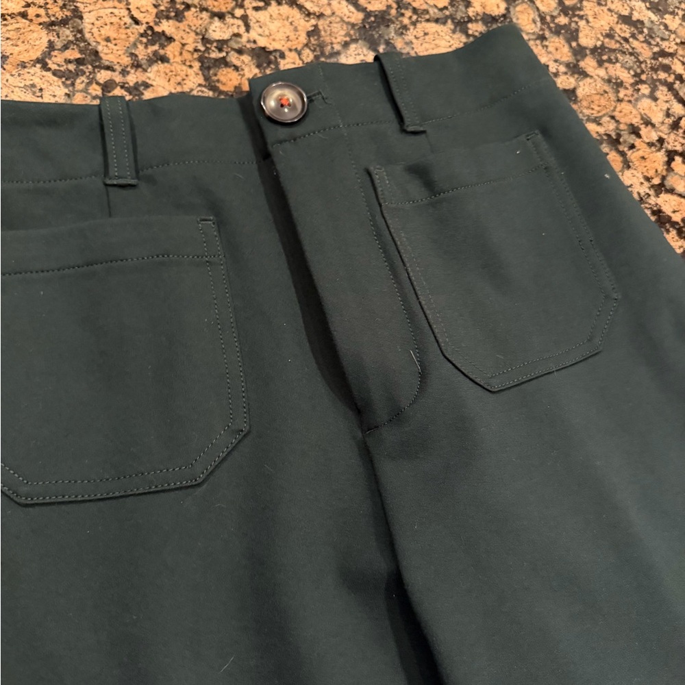 Anthropologie Collette Deep Green Pants